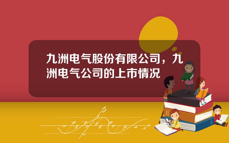 九洲电气股份有限公司，九洲电气公司的上市情况