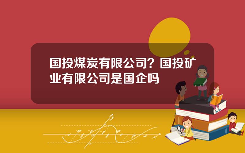 国投煤炭有限公司？国投矿业有限公司是国企吗