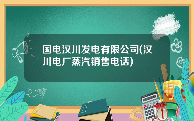 国电汉川发电有限公司(汉川电厂蒸汽销售电话)